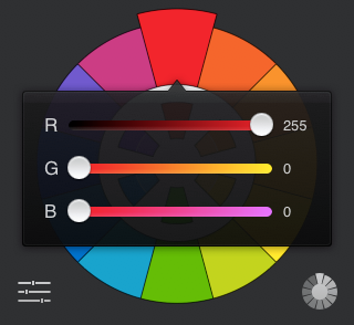 Color Wheel color colorschemer colourlovers iphone