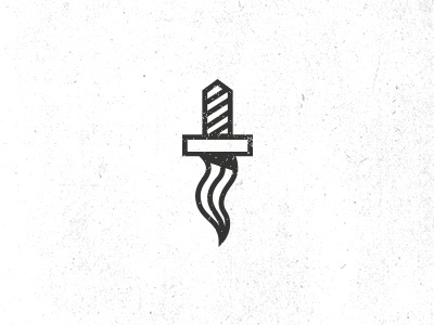 Dagger dagger icon illustration knife sword