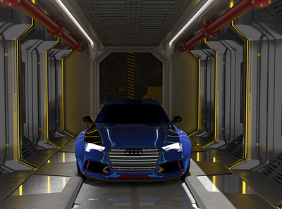 Audi Rs7 3d art 3d artist 3d modeling art automobile car car design design maya photoshop render space spaceships