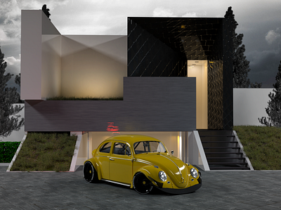 Modern House 3d art 3d artist 3d modeling 3dsmax architecture art automobile car cardesign coronarender design home house maya modern modern architecture photoshop realism realistic render