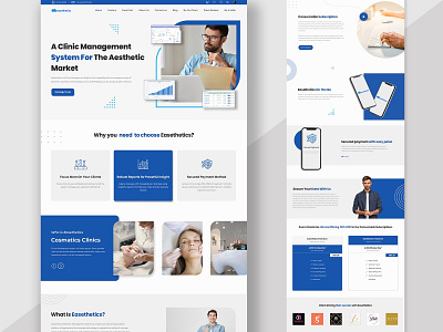 Clinic Management Web UI UX