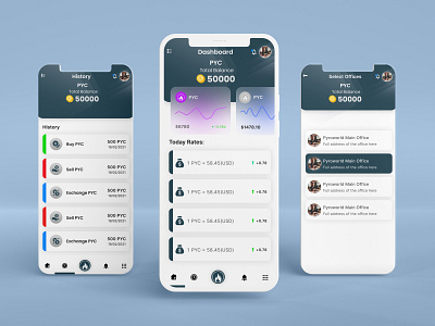 Crypto App UI UX