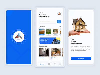 Real Estate Mobile App UI Design