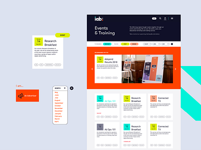 IAB Event Page Design