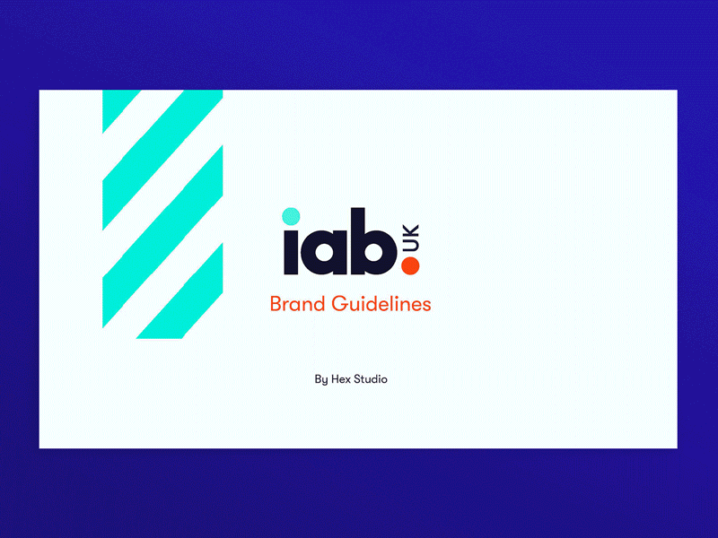 IAB Brand Guidelines branding design digital design graphic graphic design guidelines logo vibrant
