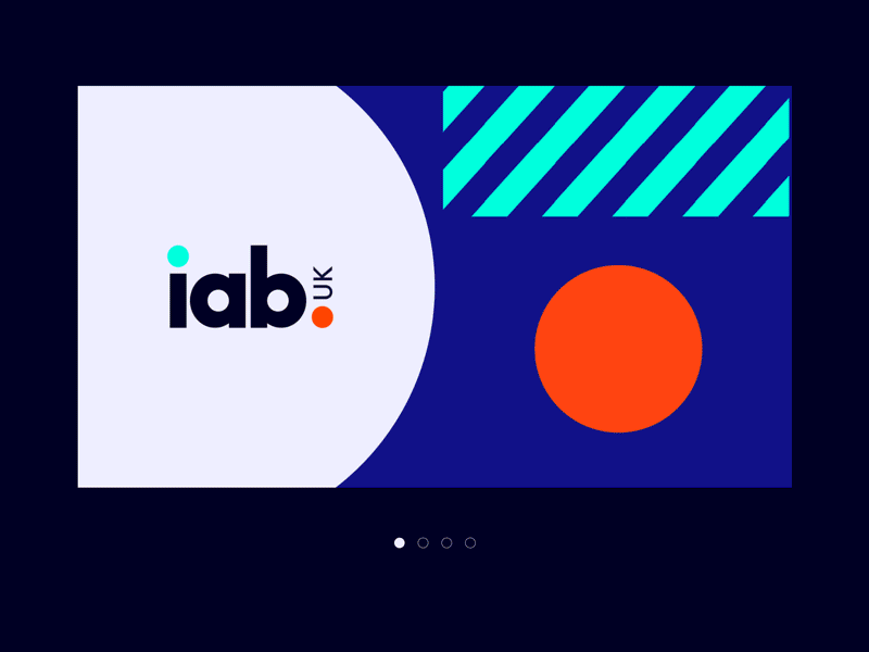 Iab UK Brand Refresh advertising branding chevron circle design digital design graphic graphic design illustration logo vector