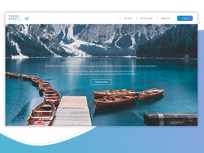 Travel Landing Page