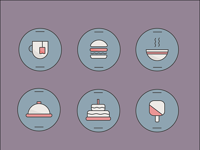 Food Icons design food icon illustrator vector