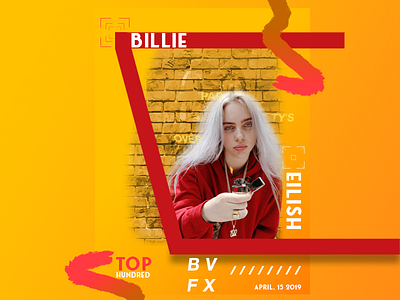 Billie Eilish Poster billie eilish graphic design photoshop poster posterdesign print