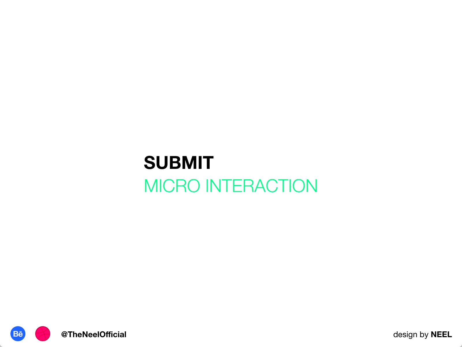 Submit Micro Interaction
