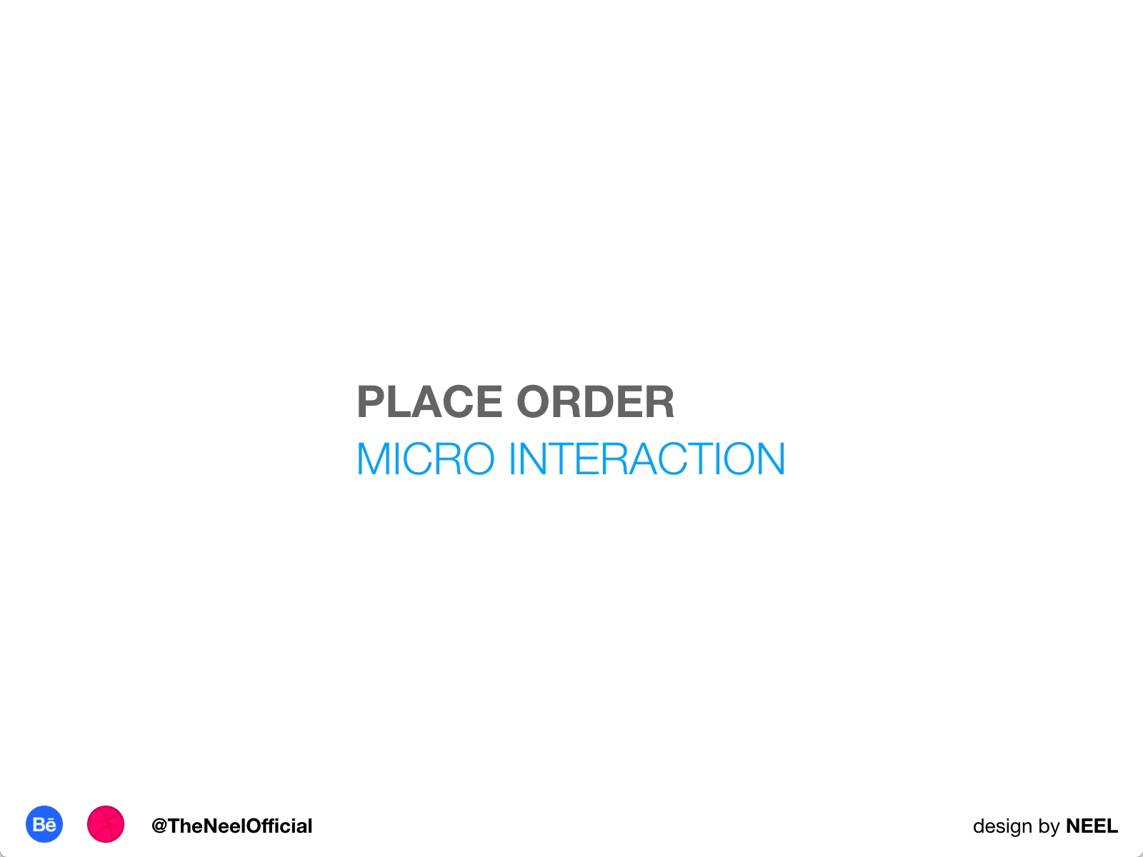 Place Order Micro Interaction adobexd animation app box button button animation delivery design ecommerce interaction interaction design micro interaction order package photoshop place order product design ui design user experience uxdesign