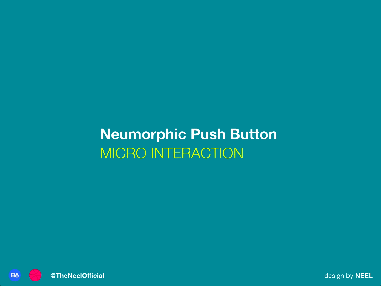 Neumorphic Push Button Micro Interaction adobexd button button design click design green neumorphic neumorphism press product design push button shadow shadows stop stop button ui ui design user experience uxdesign white