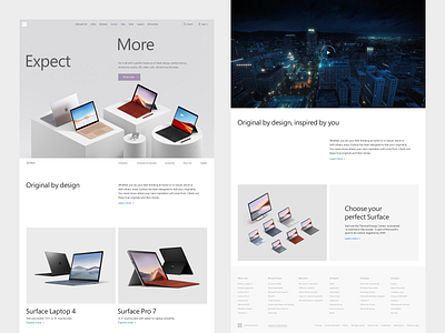 Surface page — Microsoft.com