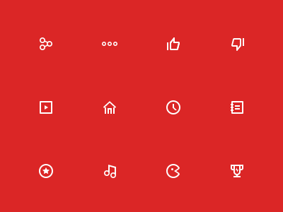Outline icons