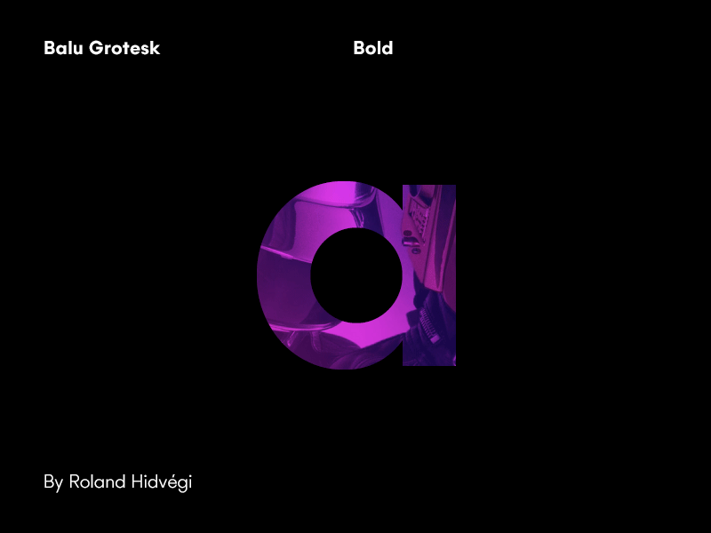 Balu Grotesk Bold balu balu grotesk font typeface typography