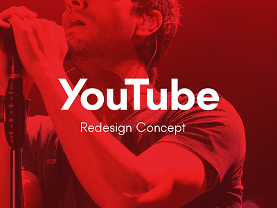 YouTube — Redesign concept google redesign roland ui ux youtube