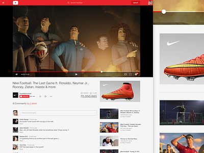 YouTube — Redesign