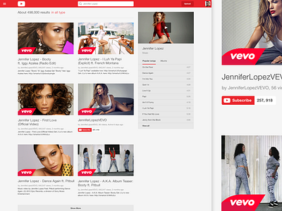 YouTube — Redesign concept google redesign roland ui ux youtube