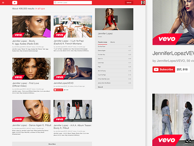 YouTube — Redesign