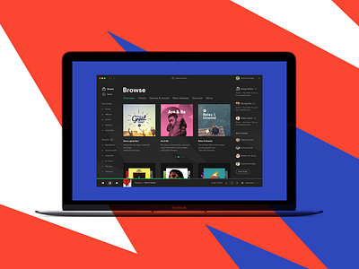 Spotify Facelift Browse