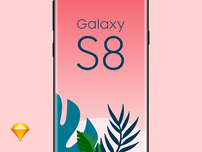 Samsung Galaxy S8 mockup