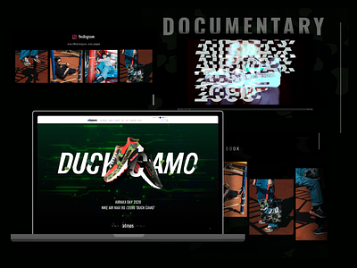 Duckamo branding card design ui website website concept website design