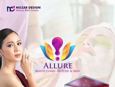 Allure branding design graphic design logo