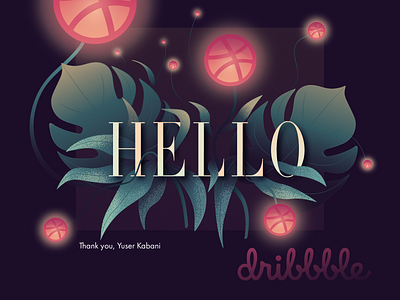 Hello Dribbble