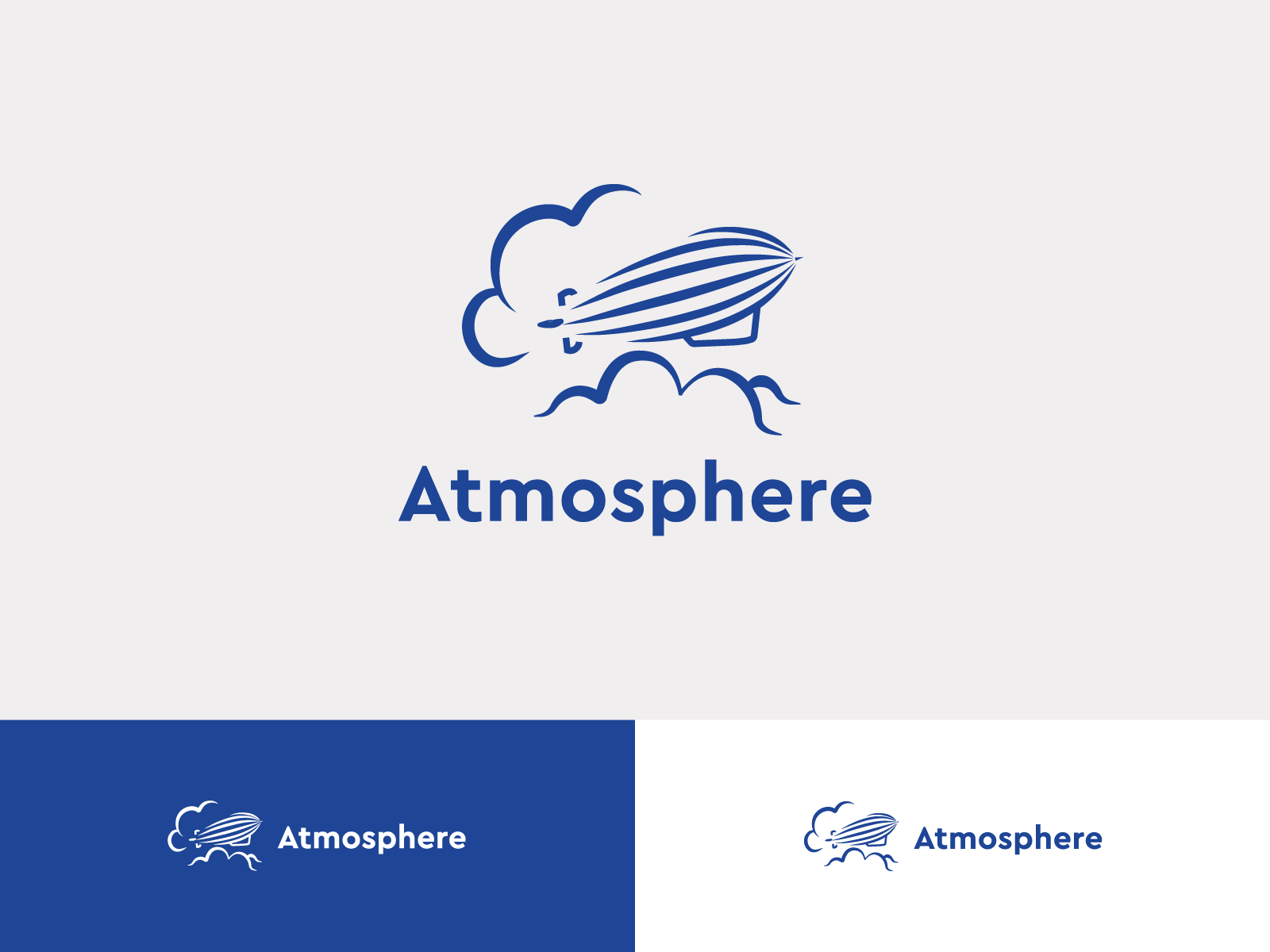 Redesign Atmosphere logo by Ka on Dribbble