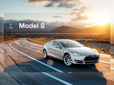 Tesla presentation tesla web webdesign website