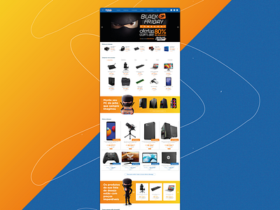 Redesign e-commerce Kabum! design design ui design ux ecommerce ecommerce design tecnologia ux uxui uxuidesign web wireframe