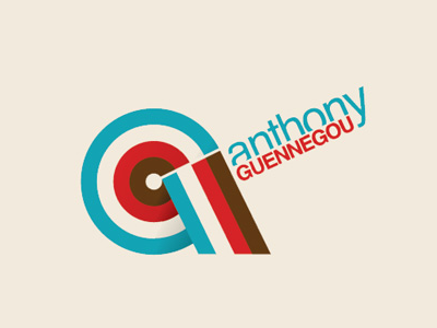 Anthony Guennegou logotype anthony guennegou branding logo logotype publication