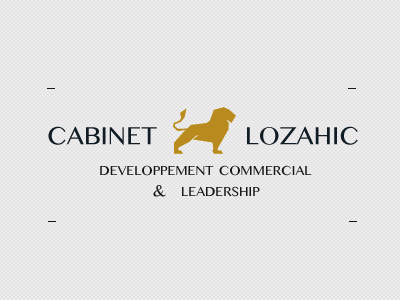 Lozahic - early concept branding concept consulting formation leadership lion logo lozahic management marketing