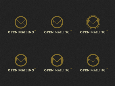 OpenMailing logo concepts