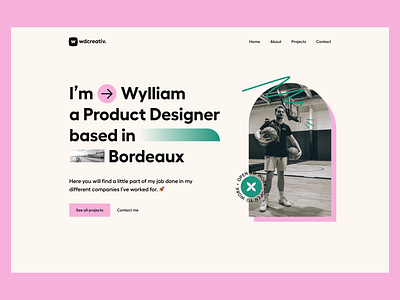 WDCreativ Personnal Branding branding product ui