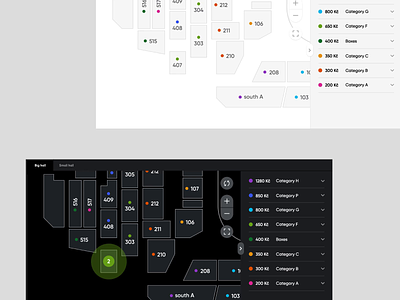 Arenas – Native & Inverted version arena collapse concerts culture dark dsgn feature goout interface light scheme ticket indicator ticketing tipsport arena user experience