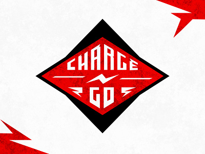 Charge N Go Branding badge brand brand design branding charging design electric electrical electrical logo food illustration location logo logo design logotype red thunder transportation