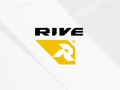 Rive Brand Logo brand design branding car car logo design illustration logo logo design logotype modern rive slick special logo ui ux vector yellow zieel