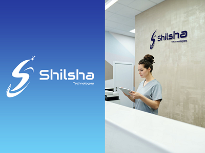 shilsha logo logo typography vector