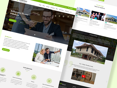 killarney home Finance design icon ui ux webdesign