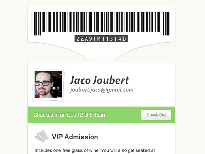 Barcode scanner for event tickets barcode checkin events funnel guestlist scanner tickets