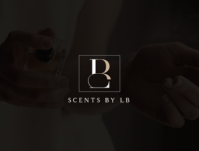 scentsbylb branding illustration logo minimal vector