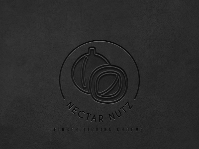 Nectar nutz branding design illustration logo