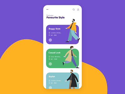 Fashion E-shop UI boutique clothing clothing brand clothing store dresses e shop e shopping ecommerce fashion fashion app fashion design fashion illustration flat illustration flatdesign illustration library outfit outfitters ui userinterface