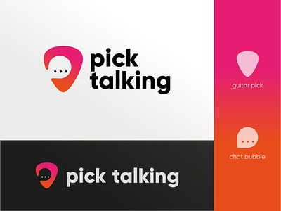 Pick Talking - Music Chat Logo