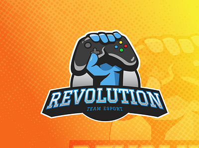 TEAM ESPORT REVOLUTION - New logo adobe illustrator adobe illustrator cc ai design games graphic design illustration illustrator illustrator cc vector