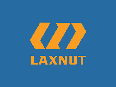 LAXNUT Branding branding colorful dynamic geometric illustration illustrator letterform logo modern monoweight simple sports