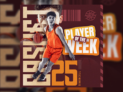Basketball player social media post ads basketball branding brochure design feed flyer graphic design player sport
