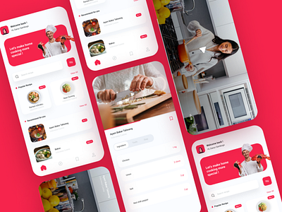 Recipe Food App UI Kits