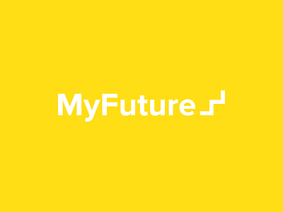 My Future/ Final brand branding education future identity kids logo logotype stairs